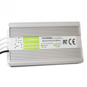 200W IP67 Power Supply – CE RoHS 3years