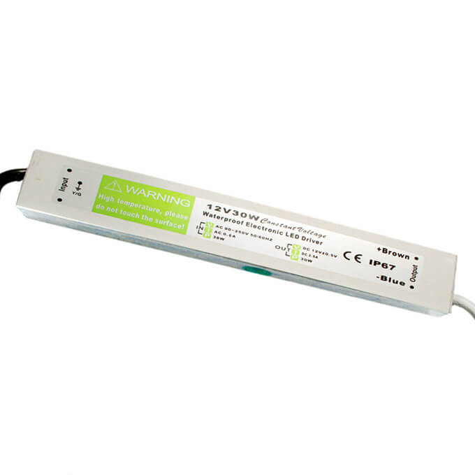 30W IP67 Power Supply – CE ROHS 3years