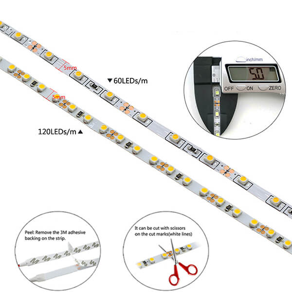 5mm Slim Led Strips – CE ROHS 3years